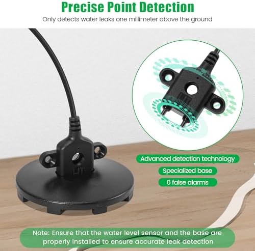 WiFi Smart Water Shutoff Valve with Leak Sensor, 3/4" Brass Valve & Extra Hose, Effortless Remote Control and Real-Time Water Leak Alerts via App - Image 5