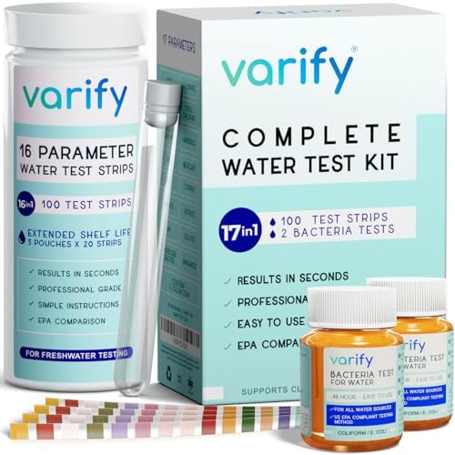 Varify 17-in-1 Complete Water Test Kit – Water Tester for Drinking Water by Varify