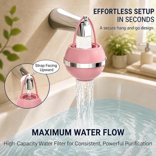 Bath Filter for Tub Faucet, Bathtub Water Filter,Bath Tub Filter - Image 5