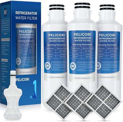 LRFS28XBS, LRFLC2706S, LRFOC2606S, LRFVC2406S Water Filter, 3-Pack by Unknown