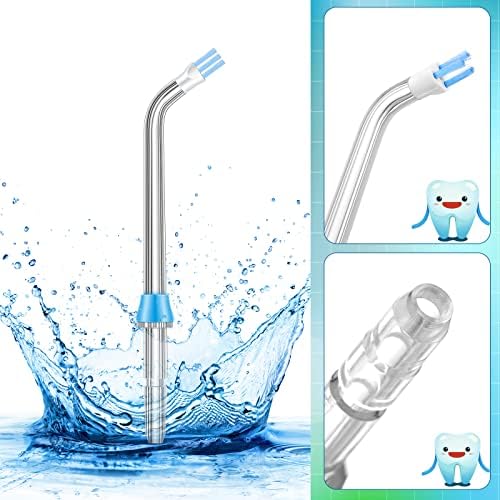 Nuanchu 8 Pieces Compatible with Waterpik Replacement Flossers Replacement Tips, Classic Jet Tips Flosser Refill Heads Replacement Heads for Water Toothpick - Image 3