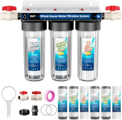 Whole House Water Filter System, Heavy Metal & Anti-Scale Filtration by Unknown