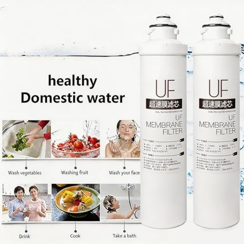 3 11-in snap-on UF ultrafiltration Membrane cartridges with 1/4-in Quick-Connect Fittings; Universal Replacement Pack Under-Sink and countertop Water Systems - Image 6