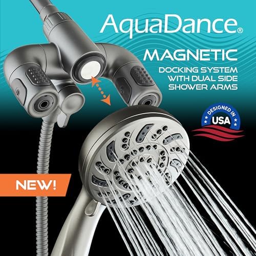 AquaDance High Pressure 156-mode Handheld Shower Head Combo with Hydro Arms - Image 2