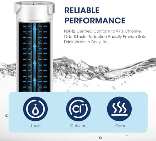 MARRIOTTO XWF Replacement for GE XWF Refrigerator Water Filter 3 Pack - Image 5