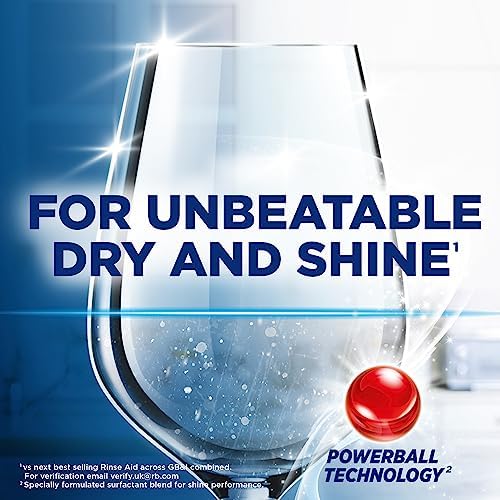 Finish | Finish Dishwasher Rinse & Shine Aid | Lemon| 400ml | For Drier Glasses and Spot Prevention - Image 2