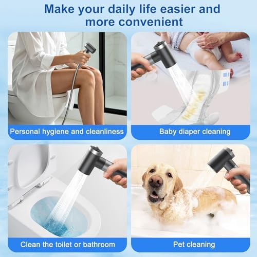 FEELSO Bidet Sprayer for Toilet with Filtered,Adjustable Water Pressure - Image 6