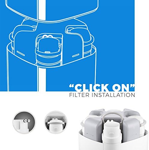 PureDrop CUW4 Ultra-filtration Under-Sink 3-Stage Prefilter Replacement Water Filter Cartridges (no membrane included) - Image 3