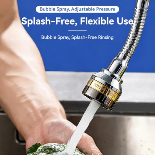 Sink Faucet Sprayer Attachment, Rotatable Faucet Sprayer Head - Image 6