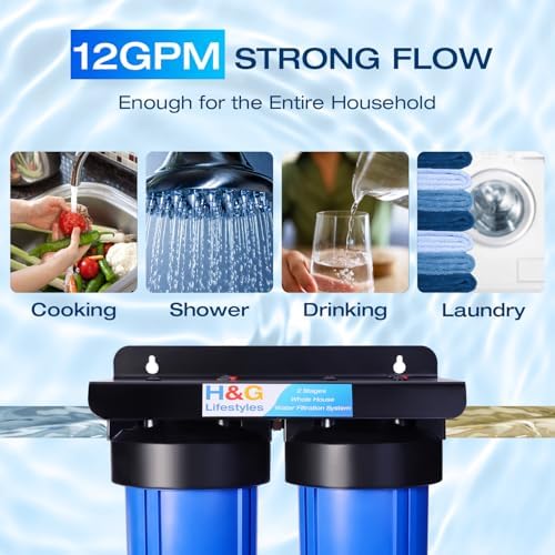 H&G Lifestyles Whole House Sediment Filter & Water Descaler for Hard Water - Image 4
