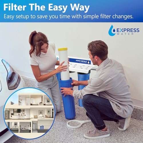 Whole House Water Filter System| Heavy Metal| 3 Stage Water Purifier Whole Home, Top-Tier Heavy Metal Filter Produces Overachieving H2O, Specially Targets Lead, Arsenic, Chromium, Reduces Chlorine - Image 5