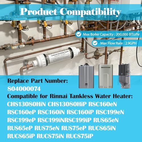 Condensate Neutralizer Kit Compatible with Rinnai 804000074 - Image 3