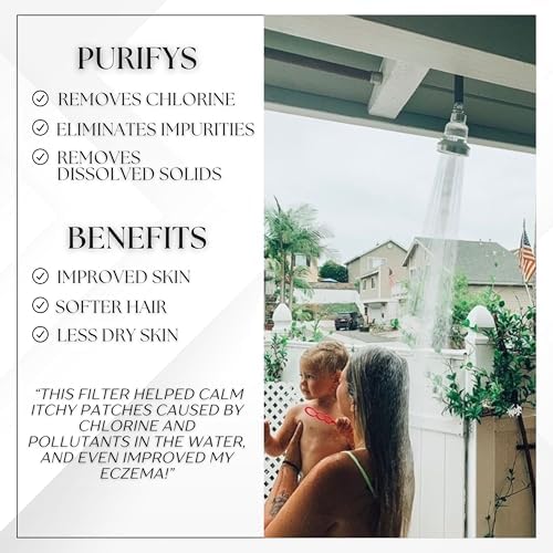 Replacement Filter for The Clearly Pure Shower Head - Dechlorinating Shower Filter and Reduces Dissolved Solids - Helps Dry Hair and Itchy Skin - Barclay's Buys - Image 4
