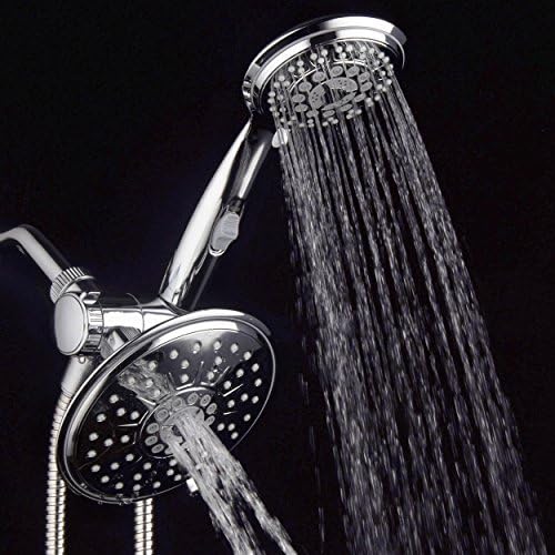 High Pressure 30-mode Dual 6" Rainfall Handheld Shower Head Combo - Image 3