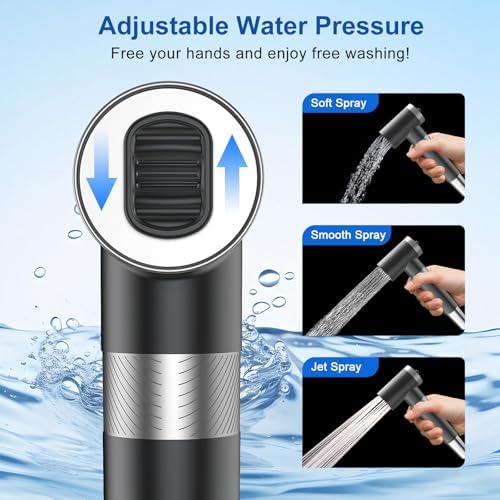 FEELSO Bidet Sprayer for Toilet with Filtered,Adjustable Water Pressure - Image 3