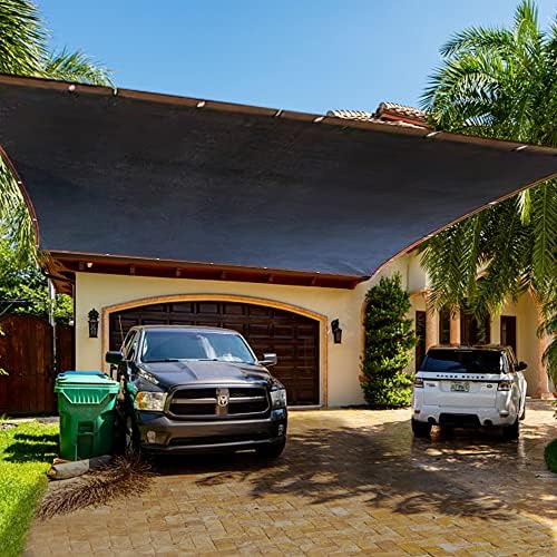 winemana 48x20 FT Shade Cloth for Garden, Durable Mesh Tarp Patio Sun Shade - Image 6