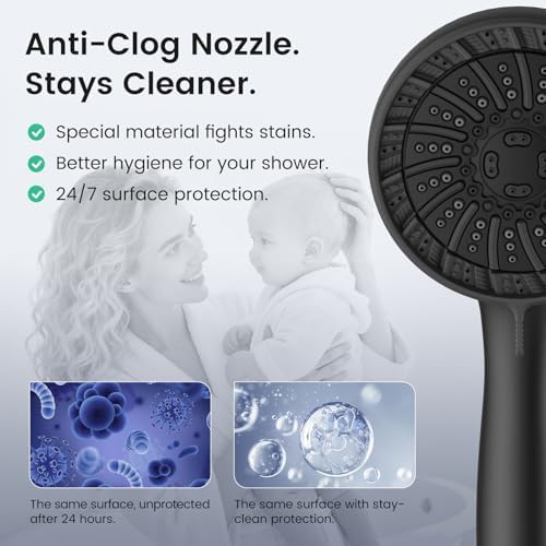 Filtered Shower Head with Handheld,High Pressure Shower Heads with Filters - Image 5