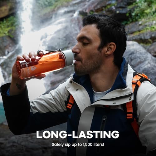 SurviMate 5-Stage 0.01μm Ultra-Filtration Filtered Water Bottle BPA-Free - Image 6