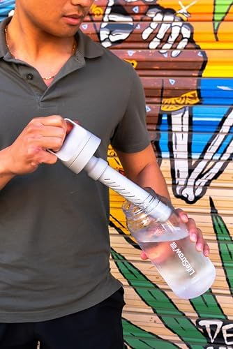 LifeStraw Go Series Water Bottle, Black/Clear, 1 L, 2PK - Image 6