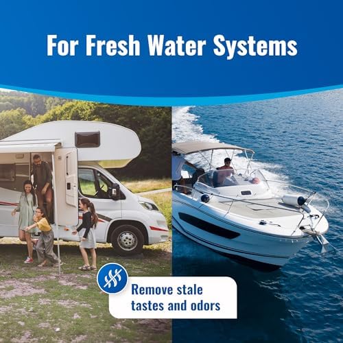 Aquatabs Water Purification Tablets for Drinking - 100 Tablets + 2 Chlorine Test Strips - Water Purifier Starter Kit - for Boat and RV Tanks - By Aquamarine Water Solutions - Image 7