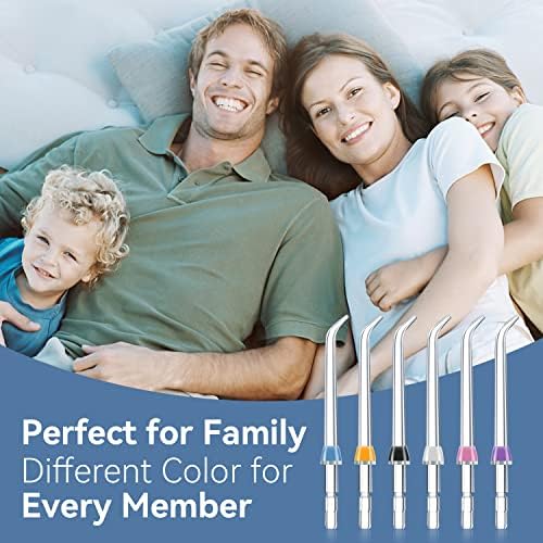 Replacement Classic Jet Tips for Waterpik Water Flossers Waterpik' Replacement Parts (6 Tips Combo), 5 Count (Pack of 1) - Image 6
