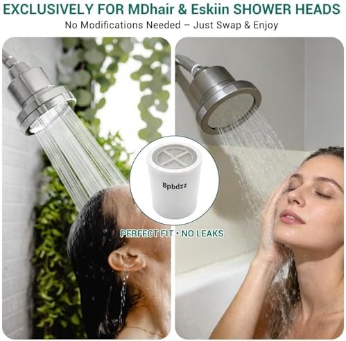 2 Pack Replacement Shower Filter for AquaBliss,Eskiin For WEAQUA - Image 3