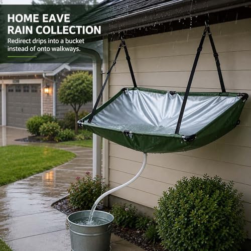 Hanging rainwater Collection System，rain Collection System Kit. - Image 3