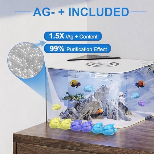 10PC Humidifier Cleaner Fish Universal Humidifier Tank Cleaner Cleaner - Image 2