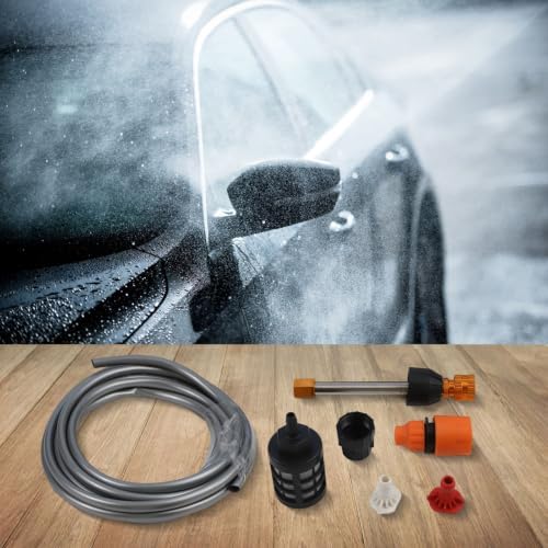 5m Long Water Hose with Filter Connector for Car Wash Garden Watering and Outdoor Plant Care Accessory - Image 4