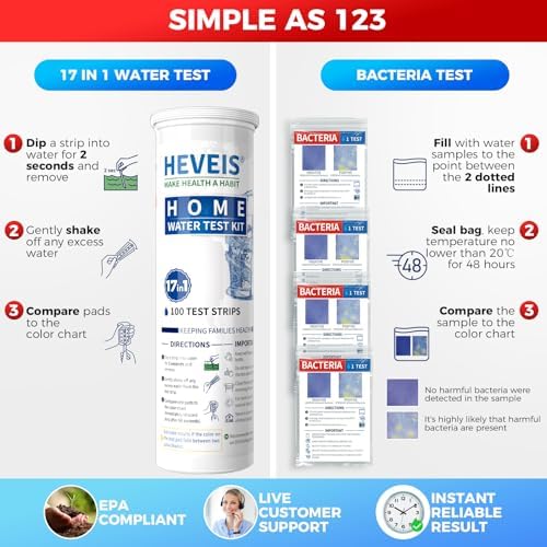 21-in-1 Home Water Test Kit for Drinking, Tap & Well Water - Easy to Read - Image 4