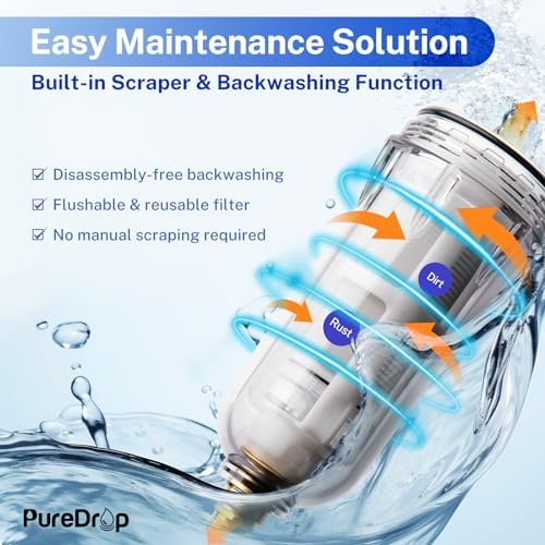 PureDrop PDR-ARB100WSP Spin Down Sediment Water Filter - Image 4