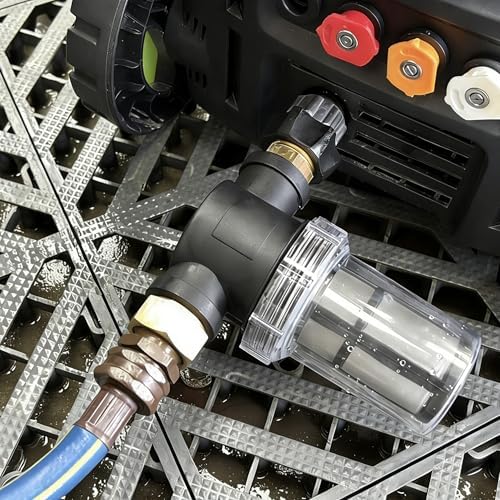 M MINGLE Garden Hose Filter for Pressure Washer Inlet, 2 Pcs - Image 2