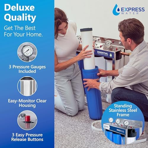 Express Water Whole House Water Filter System, Essential Pro, 3 Stage - Image 6