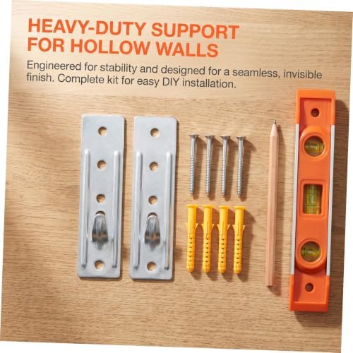2pcs Heavy Duty Water Heater Wall Mounting Hook Plate Bracket - Image 3