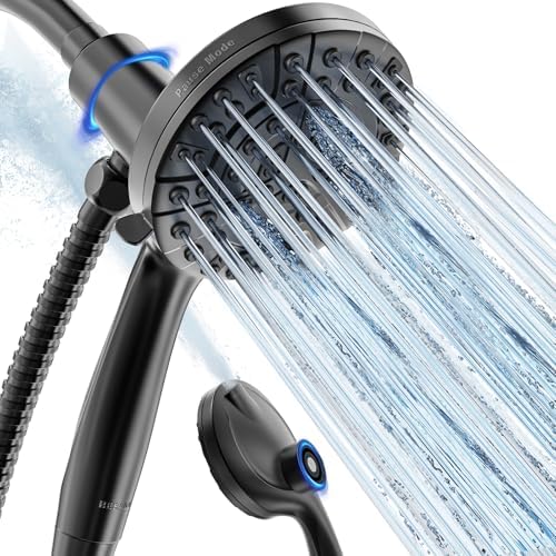 BESAQUO 9 Settings High Pressure Magnetic Shower Head with Handheld by BESAQUO