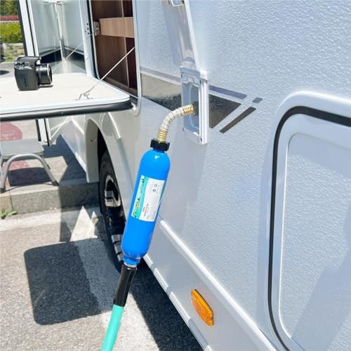 2PK NSF Certified Inline RV Drinking Water Filter & Flexible Hose Protector - Image 6
