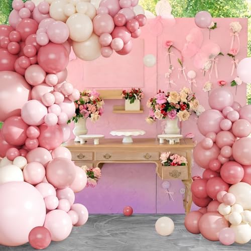 Dusty Pink Balloon Arch Kit for Baby Shower Bridal Shower Decorations - Image 5