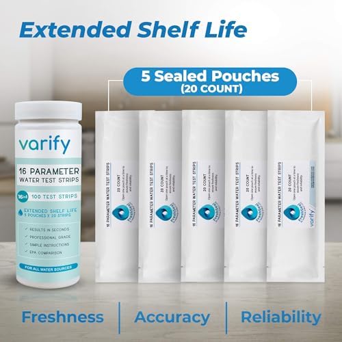 Varify 17-in-1 Complete Water Test Kit – Water Tester for Drinking Water - Image 5
