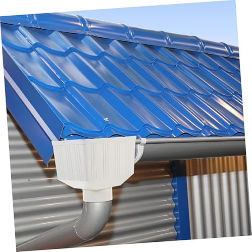 PVC Square Rain Downspout Connector for Outdoor Gutter Drainage - Image 5