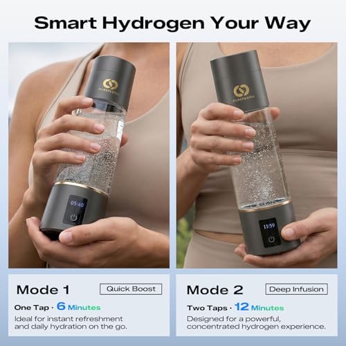 PUREPEBRIX Hydrogen Water Bottle Generator | IHSA Certified 7560 PPB - Image 6