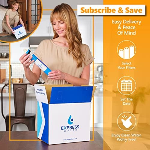 Express Water 25-Pack Activated Carbon Block Water Filter, 5 Micron - Image 5