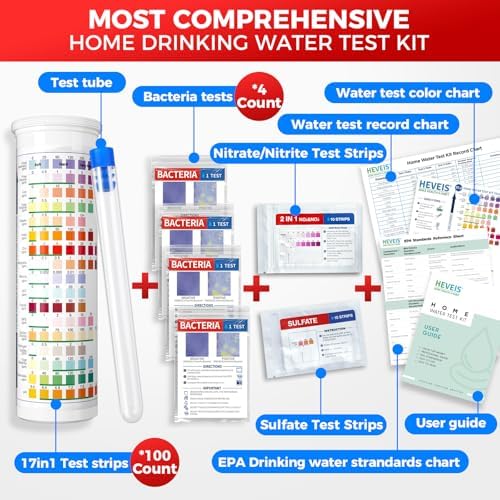 21-in-1 Home Water Test Kit for Drinking, Tap & Well Water - Easy to Read - Image 2