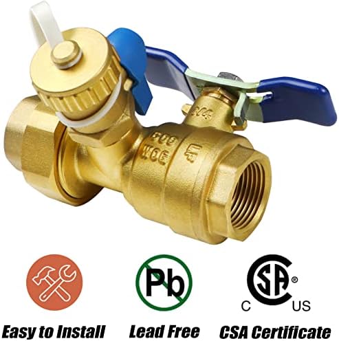 3/4 Inch IPS Isolator Tankless Water Heater Service Isolation Valve Kit - Image 3