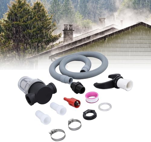 Rain Connector Kit, Roof Rainwater Collector Rain Diverter with Filter Water Collection Hose for Garden Watering (75mm / 3.0in) - Image 3