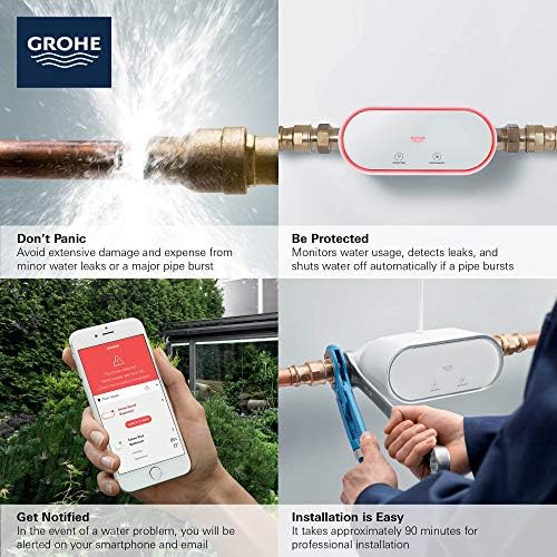 Grohe 22503LN0 Sense Guard Smart Water Controller , White - Image 2