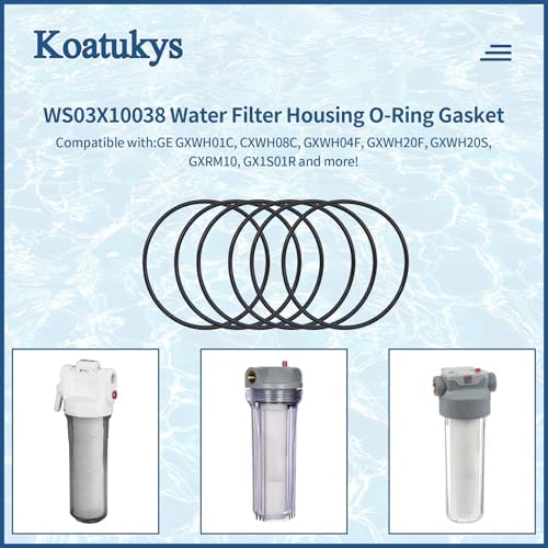 6Pcs WS03X10038 Water Filter Housing O-Ring Gasket for GE - Image 2