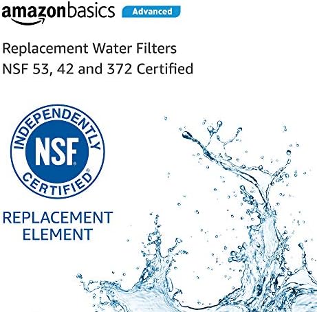 Amazon Basics Replacement GE MWF Refrigerator Water Filter Cartridge - Advanced Filtration (Pack of 2) - Image 5