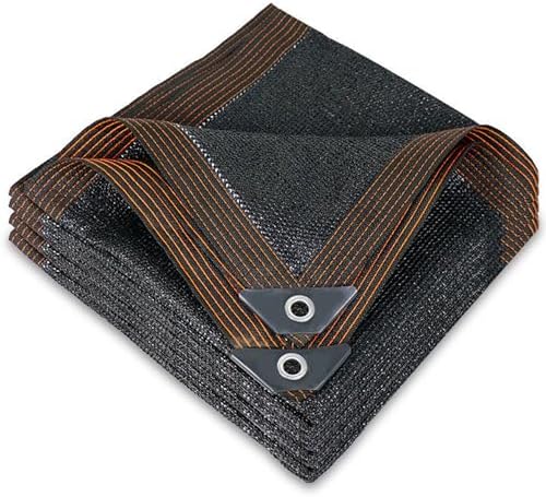 winemana 10x12 FT Black Shade Cloth for Garden, Durable Mesh Tarp Sun Shade by winemana