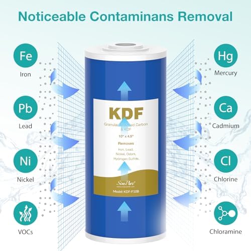 SimPure 2-Stage 10" x 4.5" Whole House Water Filter Replacement - Image 5