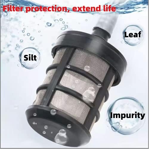 2 Household Hose Filters, Water Pump Filters and Stainless Steel Encryption Filters are Suitable for Sprayers, Car Washers, Oil Pumps and Industrial Equipment (Size: 3/8"-1/2" Inch). - Image 5